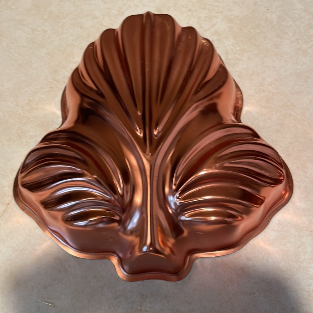 Set of 3 food-form multi-use copper pans made in Korea - Picture 2 of 5